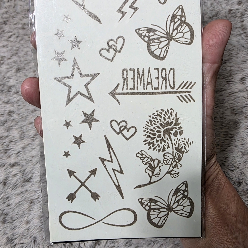 Metallic Temporary Tattoos - Picture 4 of 7